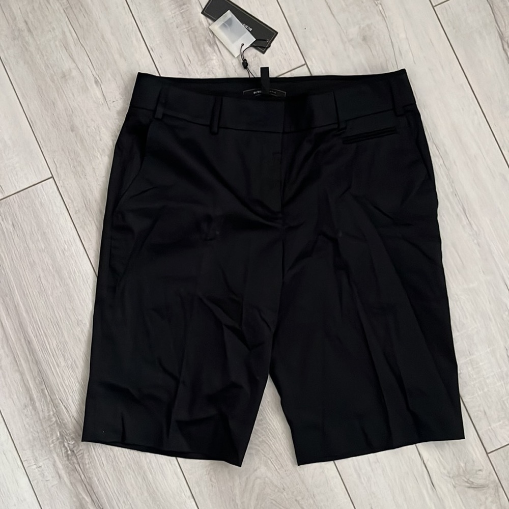 NWT BCBG black shorts size 6